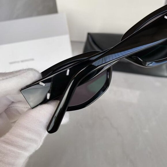 Gentle Monster Slim Cat Eye Black Sunglasses Dark Lens Designer Eyewear main image 6